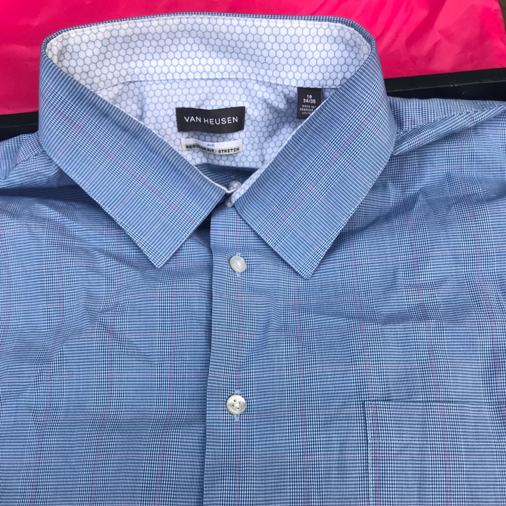 Van Heusen, Size 18, 34/35, Regular Fit Air